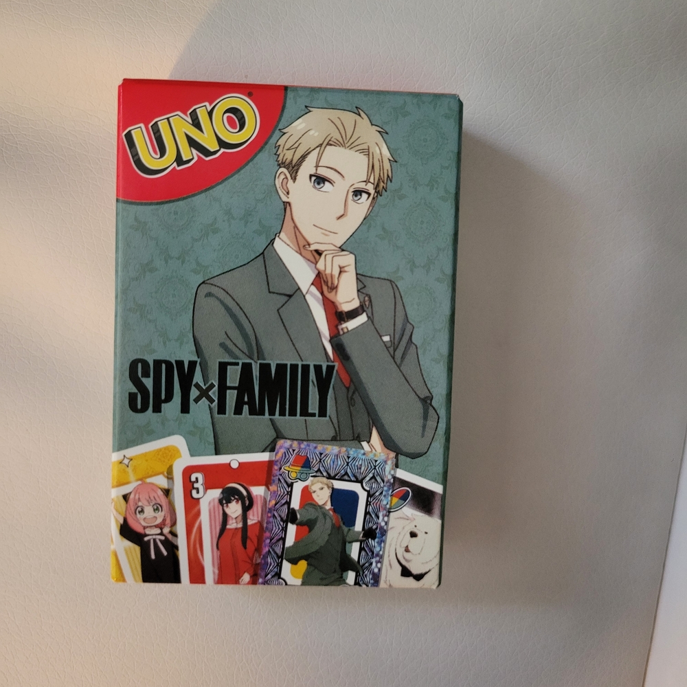 UNO Spy x Family Card Game (Collectible Item)